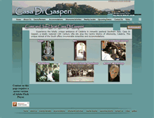 Tablet Screenshot of casadigasperi.com